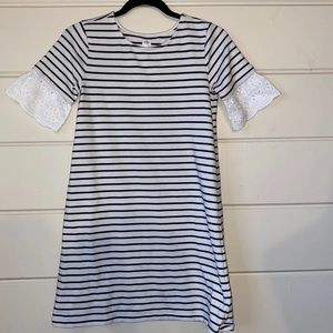 Girls Gap Ruffle Bell Sleeve Dress Size XL